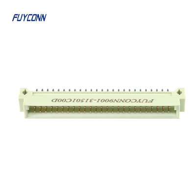 Perempuan DIN41612 Tekan Pin Konektor Eurocard 3x32Pin 64P 96P 3 Baris