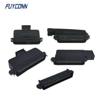 Konektor TYCO AMP RJ21 IDC 50pin, Konektor Centronics Pria Dengan Tudung Plastik