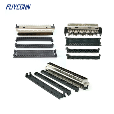 IDC Crimping Cable Male MDR Connector 1.27mm 50pin 68pin 100pin Kabel SCSI Connector