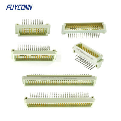 3Rows R/A 41612 Konektor Pria 90 Derajat Sudut Kanan PCB Eurocard