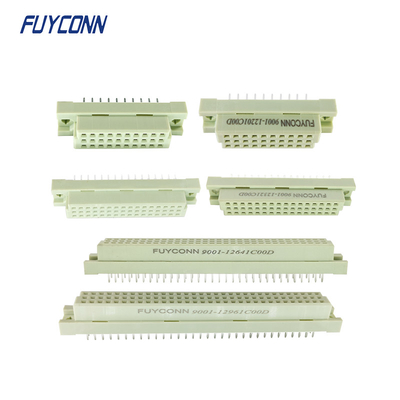 Konektor PCB wanita DIN 41612, Konektor Eurocard PCB lurus