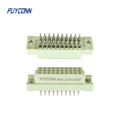 Pin tanpa solder Konektor Eurocard Wanita 3 Baris 3x10pin 20pin 30pin DIN41612