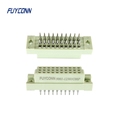 Solderless pin Female Eurocard Connector 3 Baris 3x10pin 20pin 30pin