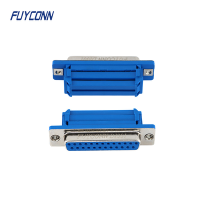 Konektor Kabel Pita 25pin Perempuan IDC Crimping Type Pita Konektor D-SUB