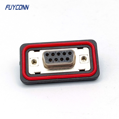 Konektor D-SUB Tahan Air, Konektor DB Wanita Solder 9P 15P 25P 37P