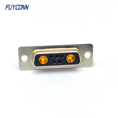 7 Way 7W2 Straight Female Pins DB PCB Konektor D-SUB Tipe PCB