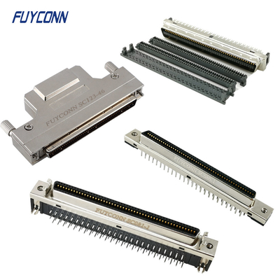 100pin SCSI MDR Connector PCB Solder Cup IDC Crimp 1,27mm