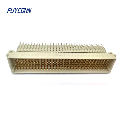 Pria 9001 Series Konektor PCB sudut 5 baris 5 * 32P 160P DIN 41612 Konektor 2.54mm