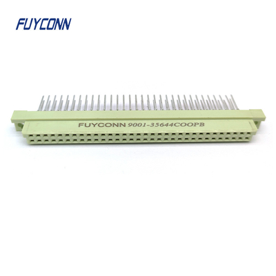 2*32 Pin 41612 Konektor 64 Pencet Pin PCB Wanita 15mm DIN 41612 Konektor