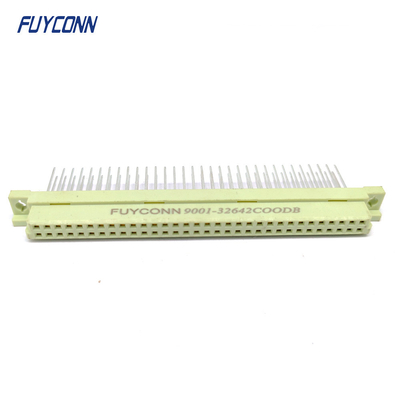 2 baris 64P 15mm Terminal vertikal 264 Wanita Eurocard Konektor