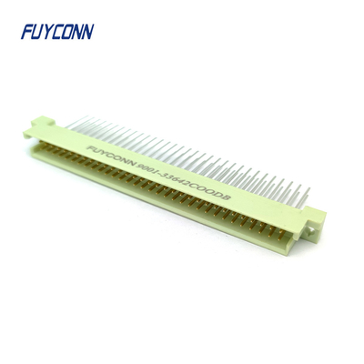 Pria DIN41612 konektor 15mm lurus PCB 2 baris 2 * 32pin 64pin Eurocard konektor