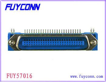 Centronics Male PCB Mounting Konektor Printer Sudut Kanan 14pin 24pin 36pin 50 pin