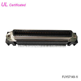 32 Pasang Entronic PCB Sudut Kanan Wanita 64 Pin Papan Sirkuit Konektor