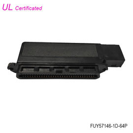 Konektor Centronic 64 Pin Champ IDC Female dengan housing plastik bentuk L.