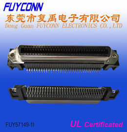 Konektor Champ Sudut Kanan 64 Pin Centronic, Konektor PCB DDK Wanita
