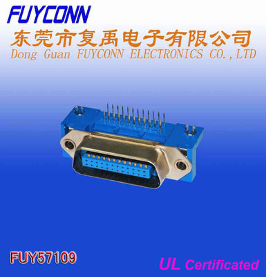 DDK 14 24 36 50Pin Centronic PCB Konektor Sudut Kanan Male 2.16mm pitch