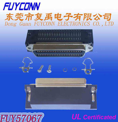 Konektor Centronics 957100 Pin Sudut Kanan Pemasangan PCB Konektor Wadah Wanita 2.16mm pitch