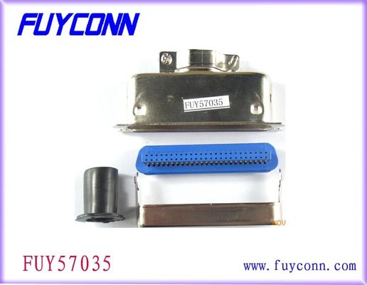 36 Pin Champ Male Solder Pin Centronic Connector with Matel Cover Easy and Soft Type