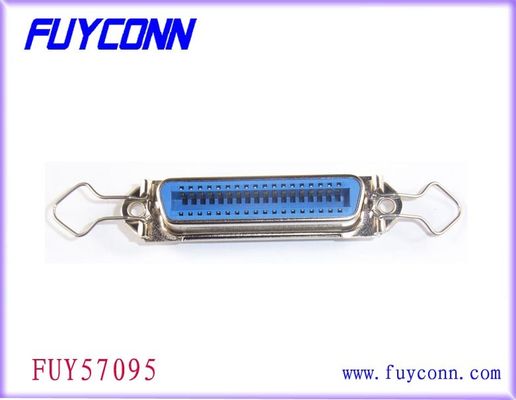 14 24 36 50Pin Konektor Pita Solder Wanita Sentronis dengan Kunci Pegas