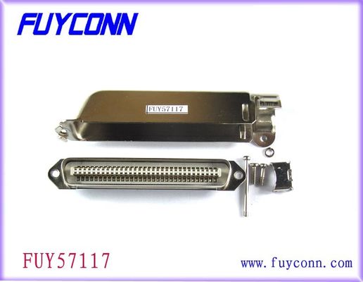 Amphenol 90 Degree RJ21 64 Pin Centronics Connector IDC Plug Connector Male Type