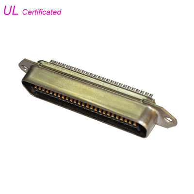 57 CN Series 50Pin Centronic Solder Connector tipe pria 2.16mm konektor pitch champ