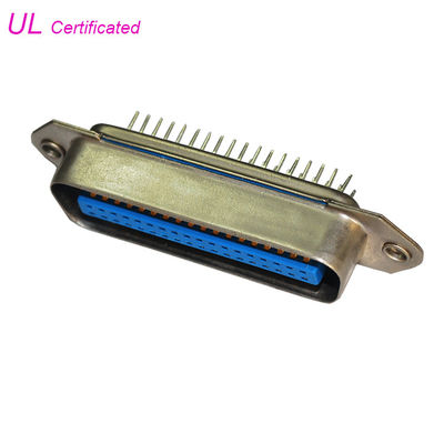 Konektor PCB Lurus 36 Pin Pria Champ, Konektor Pemasangan Panel