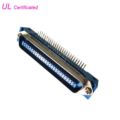 14pin 24pin 36pin 50Pin Centronic Champ Male Right Angel Konektor PCB Bersertifikat UL