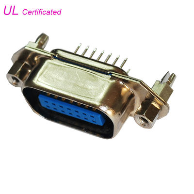 Centronic 14 Pin Straight Angle Male Konektor PCB 24pin 36pin 50pin Dengan Hex Head Nut