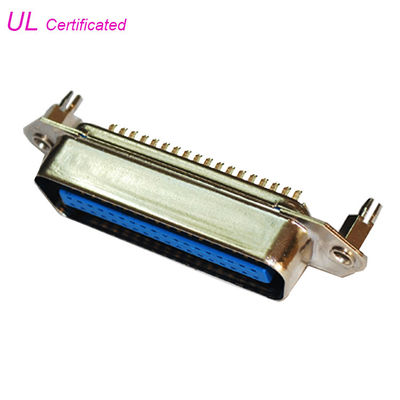 14 pin PCB Straight Angle Male Connector DIP Jenis Konektor Centronic 24pin 36pin 50pin