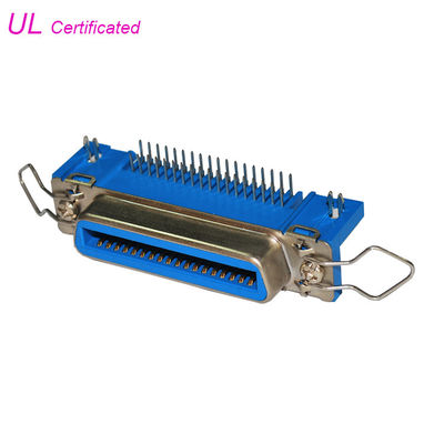 Champ Centronics 36 Pin Connector 50pin 24pin 14pin PCB Right Angle Connector Dengan Spring Latch