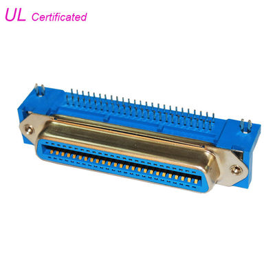 57 CN Series Centronic 50pin 36pin 24pin 14pin Konektor PCB Sudut Kanan Perempuan untuk Printer