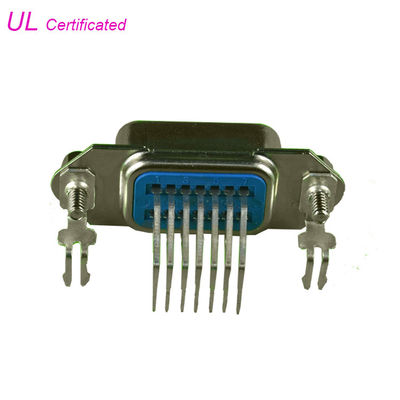 57 CN Series 24Pin Konektor PCB Sudut Kanan Centronic Wanita Tanpa Dukungan Kawat