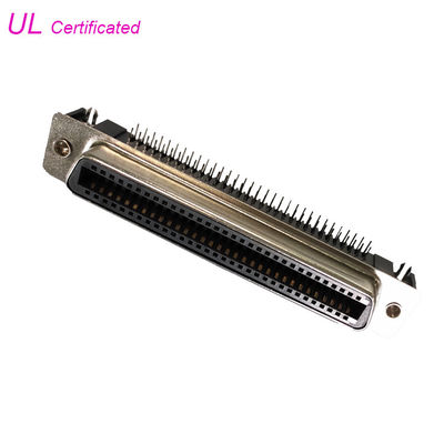 Konektor Centronic 64Pin Profil Bawah Konektor Wanita Sudut Kanan PCB