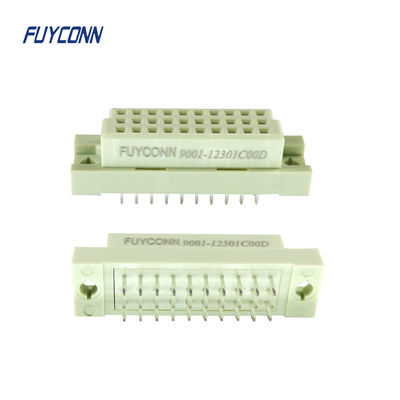 Konektor Euro Vertikal PCB 10 pin 20 Pin 30 pin Konektor Din 41612 Wanita