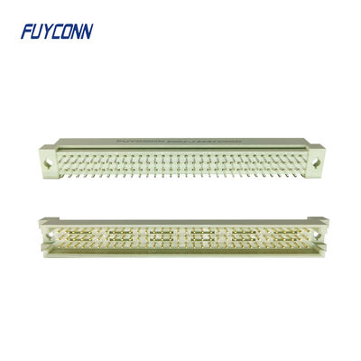 Konektor Eurocard Pria Vertikal PCB 3Rows 96Pin 3 * 32pin DIN 41612 Connector