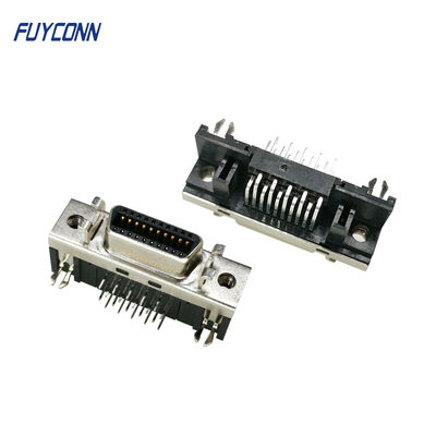 SCSI R/A Female Connector Konektor Servo 20pin, Konektor MDR Pita D Mini
