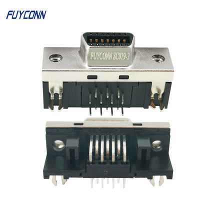 Konektor SCSI 14Pin Tipe CN Konektor Servo Terminal Sudut Kanan PCB