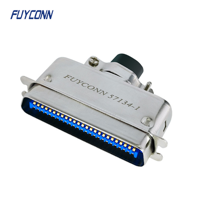 Konektor DDK 57-30500 Metal Hood 50 Pin Kabel Plug Pria Solder Centronics Konektor DDK