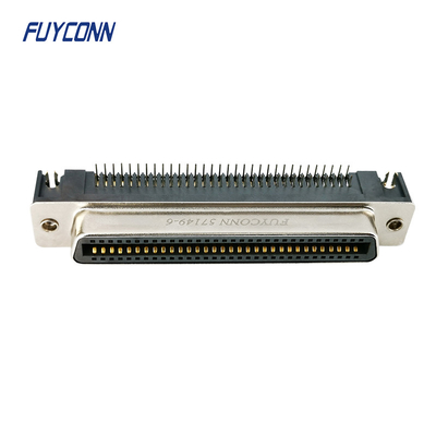 Profil Rendah 64 Pin Centronics DDK Champ PCB Female Connector