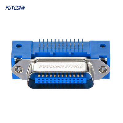 57 Konektor CN 50P 36P 24P 14P PCB Sudut Kanan Konektor Centronics Pria