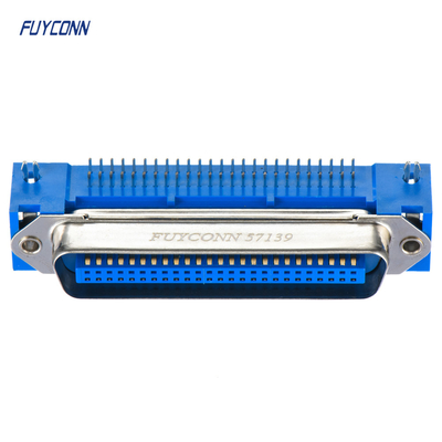 Konektor Pitch Centronics Sudut Kanan PCB Pria 2.16mm