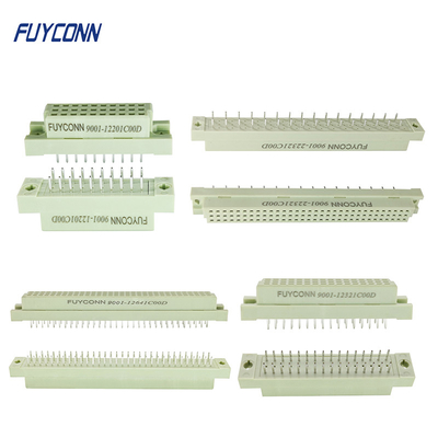 Konektor Eropa Wanita PCB Terminal Lurus DIN 41612 Konektor Eurocard